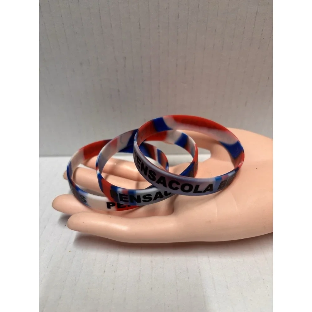 3‎ MARRIOTT Pensacola Beach silicone bracelet wristband Blue Angels summer 2025